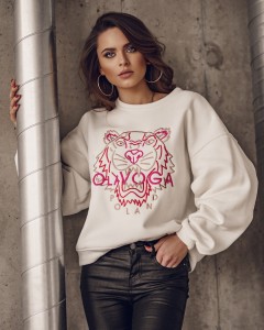 BLUZA TIGER O LA VOGA ECRU 