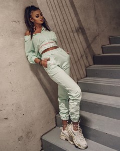 KOMPLET BUNNY SET MIĘTOWY