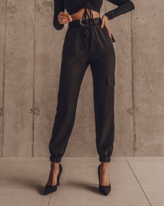 SPODNIE JOGGER POCKET CZARNY