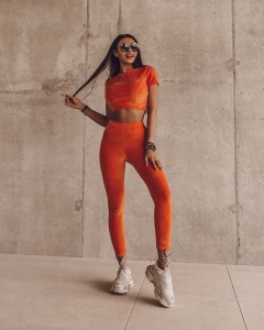 KOMPLET SOFT SPRING POMARAŃCZ