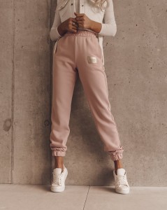 SPODNIE O LA VOGA SPORTY LOOK RÓŻOWY