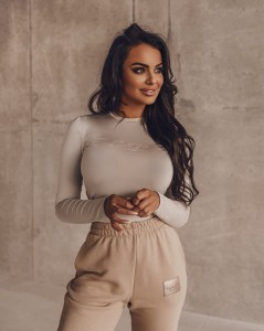 BLUZKA O LA VOGA JASNY BEŻ