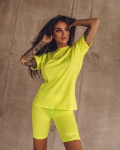 KOMPLET O LA VOGA LUXURY NEON LIMONKA