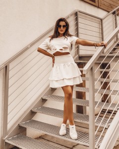 KOMPLET SUPER GIRLS ECRU