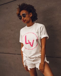 T-SHIRT IMPRESSION ECRU