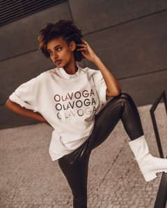 T-SHIRT GOLD SILVER ECRU