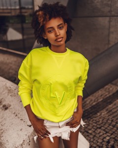 BLUZA LV LUXURY NEON LIMONKA