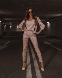 KOMPLET LUXURY AUTUMN BEŻOWY