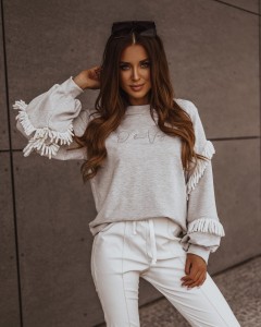 BLUZA BOHO MELANŻ