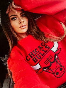BLUZA BULLS CZERWONY