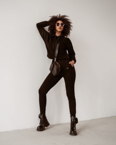 KOMPLET SIMPLY OLV WOMAN CZARNY