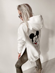 BLUZA MICKEY MOUSE ECRU
