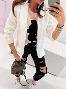 MARYNARKA CLASSY ECRU