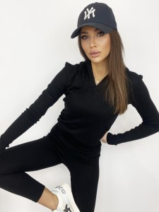 KOMPLET DAMSKI LINDA CZARNY