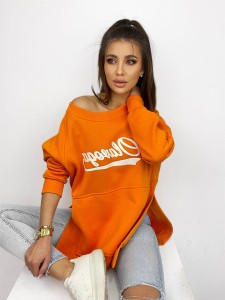BLUZA LUMI POMARAŃCZ