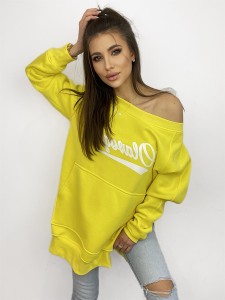 BLUZA LUMI ŻÓŁTY