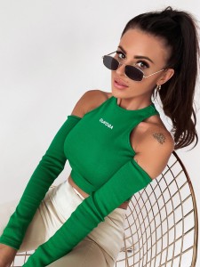BLUZKA MISS ZIELONY