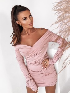 SUKIENKA LARA BRUDNY RÓŻ