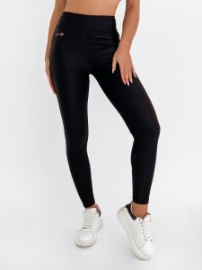 LEGGINSY HEART CZARNY