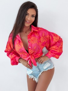 KOSZULA FLOWER SHIRT WZÓR 1 