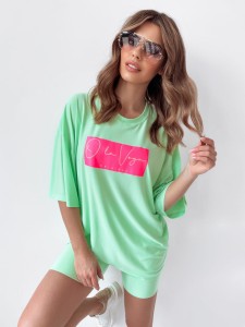 KOMPLET DAMSKI SPORTY SET MIĘTOWY