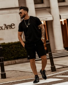 KOMPLET MĘSKI OLV MAN CZARNY