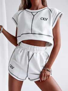 KOMPLET SPORTY OUTLINE ECRU