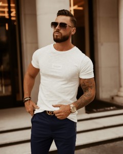 T-SHIRT COOL MAN ECRU
