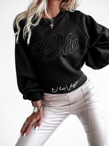 BLUZA OVERSIZE OLV CZARNY