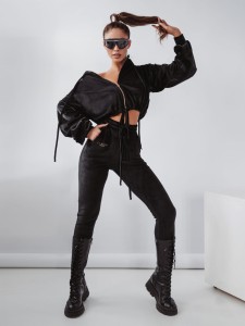 KOMPLET COFFEE COLORS CZARNY