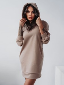 BLUZA CUTE & SOFT O LA VOGA CIEMNY BEŻ