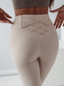LEGGINSY KLARA JASNY BEŻ