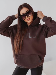 BLUZA UNISEX OLAVOGA SPORT CZEKOLADOWY