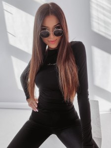 BLUZKA ROMANTIC FALL CZARNY