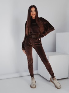 KOMPLET LUXURY FRAME CZEKOLADOWY