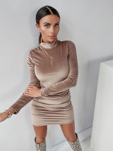 SUKIENKA URSULA CIEMNY BEŻ