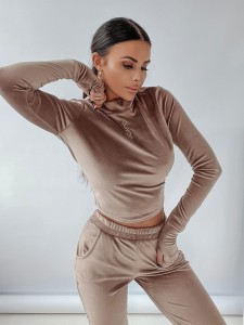 KOMPLET WARM MOOD CIEMNY BEŻ