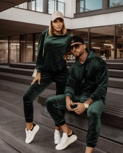 KOMPLET DAMSKI MULTI OLV WOMAN BUTELKOWA ZIELEŃ