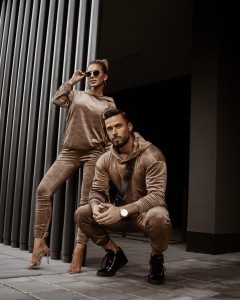 KOMPLET DAMSKI MULTI OLV WOMAN BEŻOWY