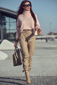 SWETER GOLF BUTTONS PUDROWY