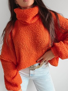 SWETER GERDA POMARAŃCZ