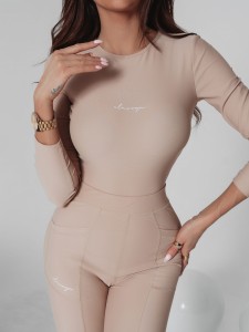 BODY REBECCA BEŻOWY