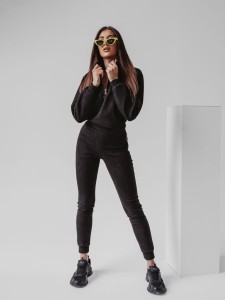 KOMPLET DAMSKI CASTILLA CZARNY