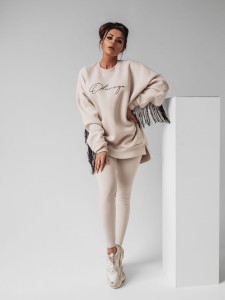 LEGGINSY MEGGY BEŻOWY