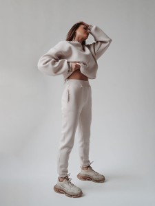 KOMPLET DAMSKI CAREN BEŻOWY