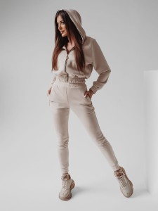 KOMPLET DARLA BEŻOWY