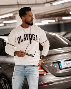 BLUZA MĘSKA PHILIP ECRU