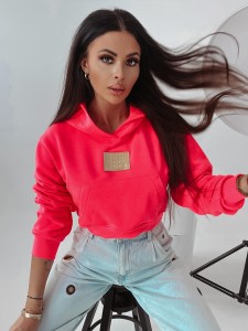 BLUZA GOLDIE NEON RÓŻ