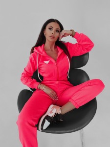 KOMPLET HALLIE NEON RÓŻ