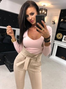 BLUZKA V-BASIC CC RÓŻOWA